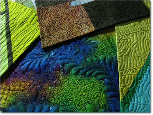 machine piecing art quilt class